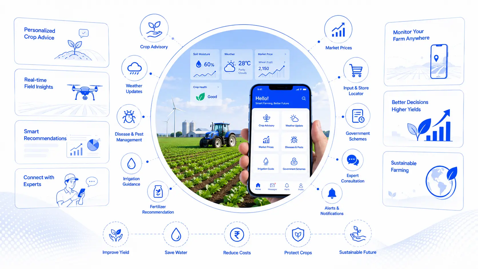 Agriculture customer AI agent — capability overview