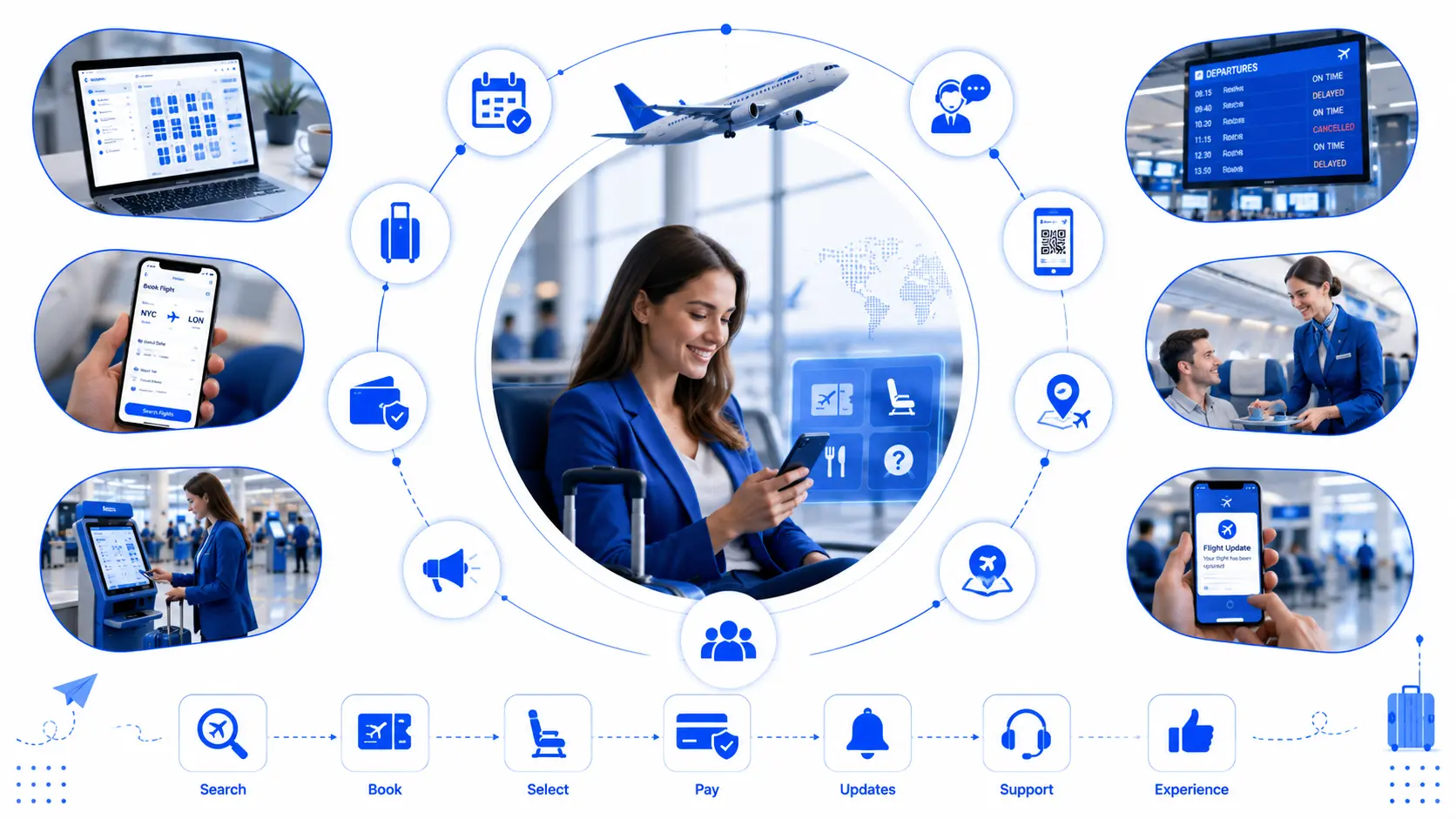 Airline customer AI agent — capability overview