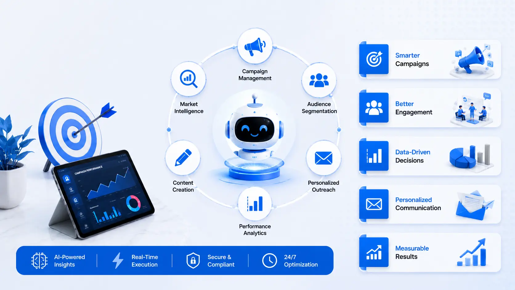 Corporate banking marketing AI agent — capability overview