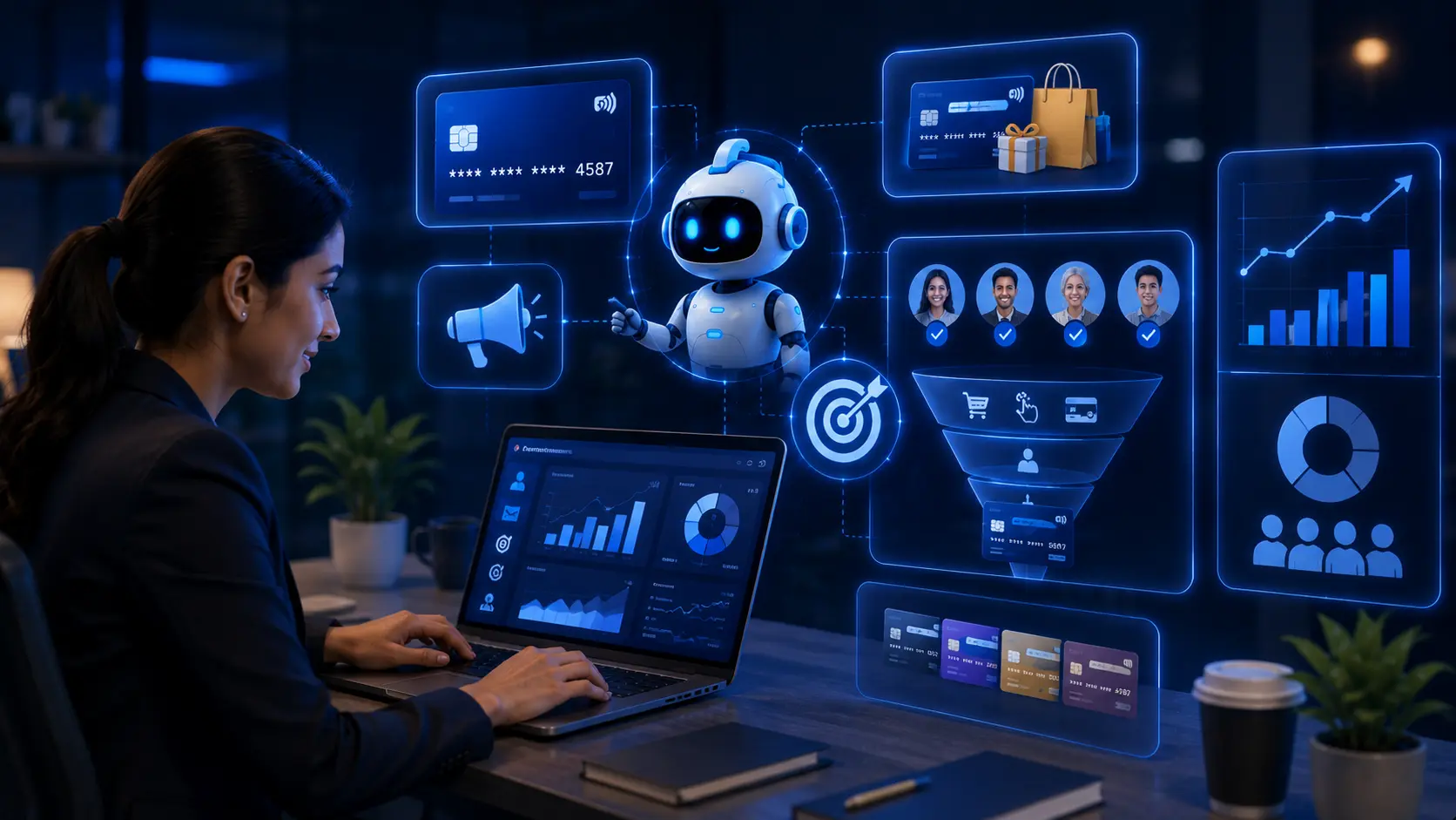 Credit card marketing AI agent — capability overview