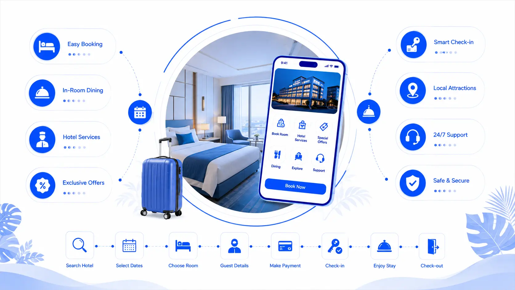 Hotel guest AI agent — capability overview