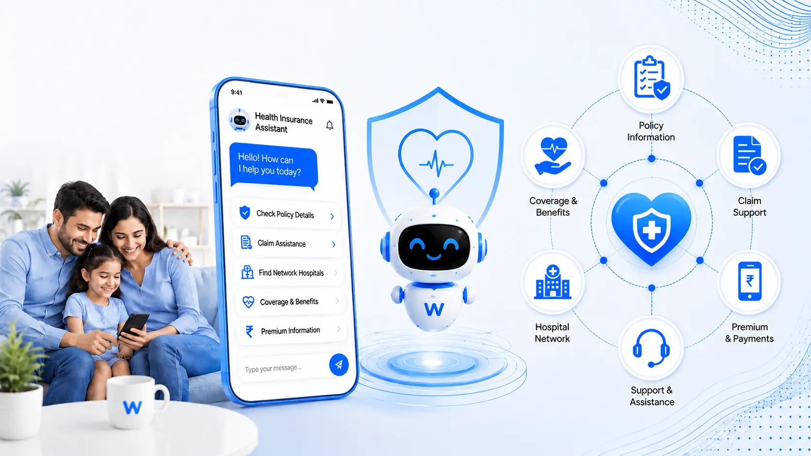 Health insurance customer AI agent — capability overview