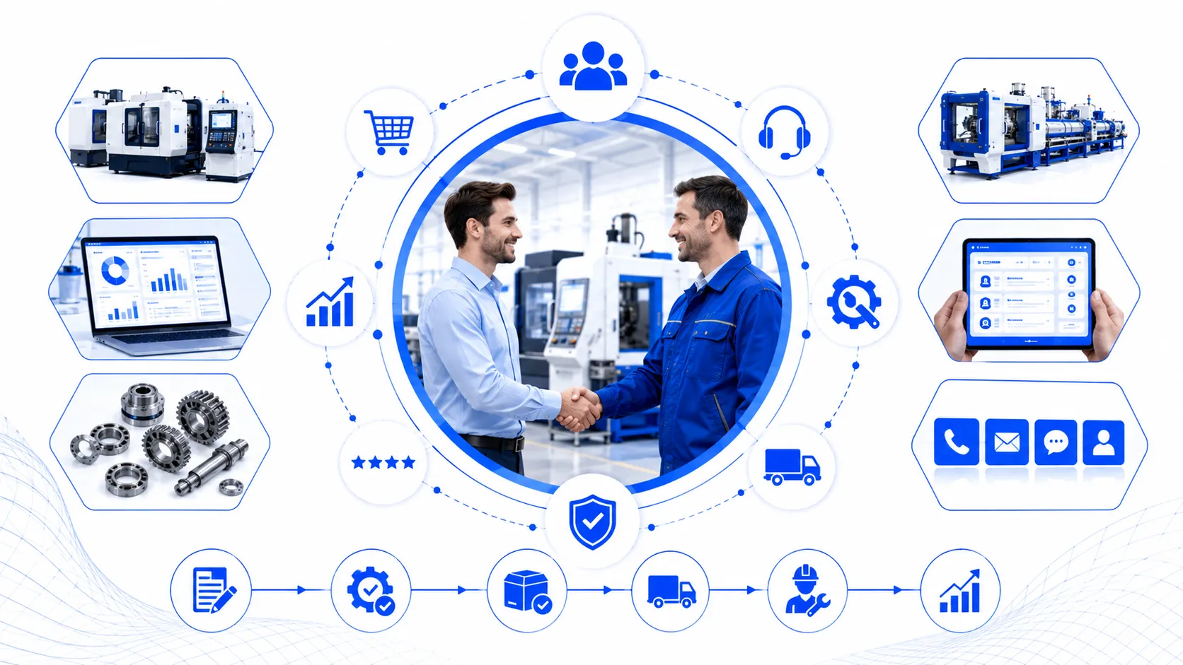 Machinery customer support AI agent — capability overview