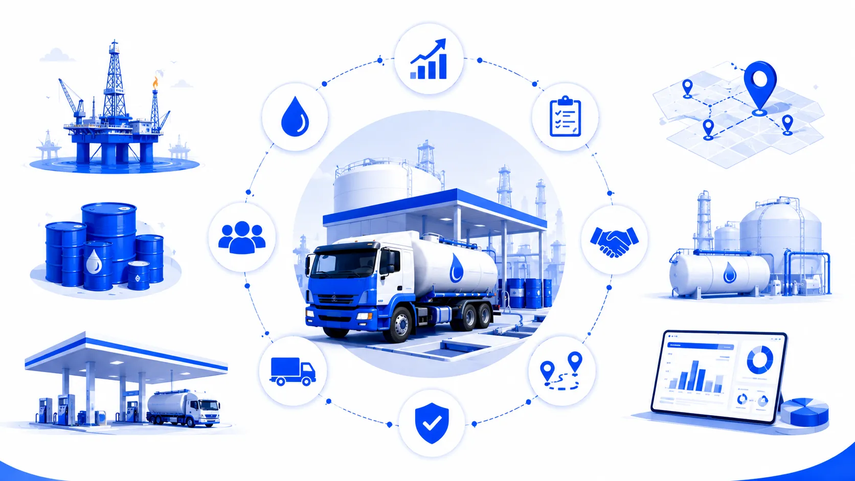 Oil & gas distributor AI agent — capability overview
