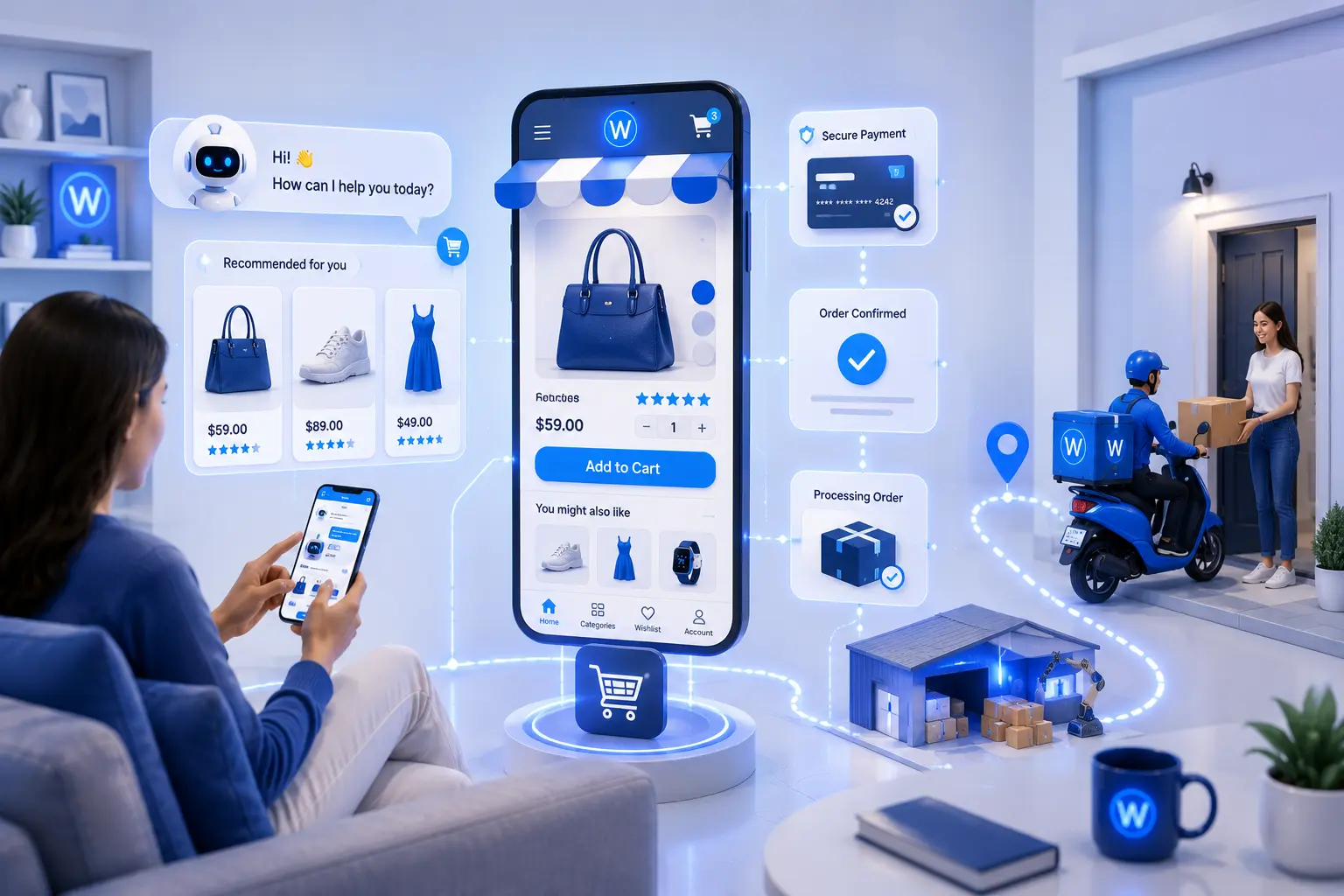 E-commerce customer AI agent — capability overview