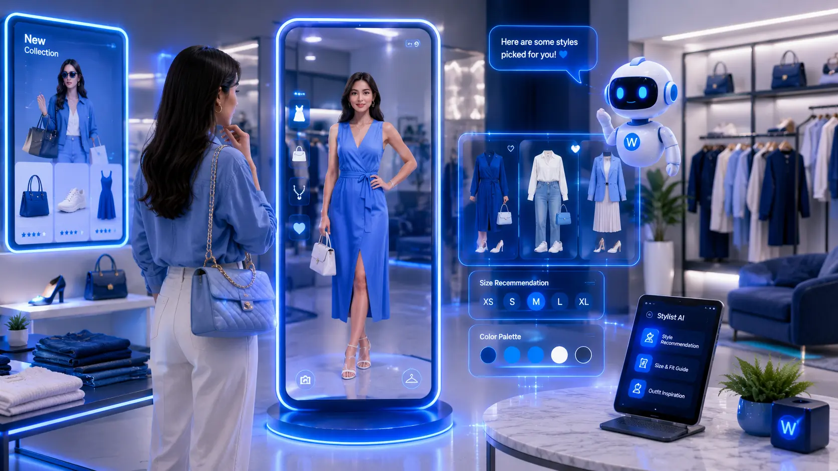 Fashion retail AI shopping assistant — capability overview